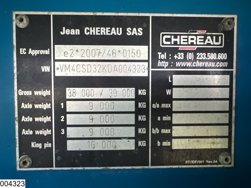 Chereau Koel vries Carrier Vector 1550 - Semirremolque frigorífico: foto 4 Chereau Koel vries Carrier Vector 1550 - Semirremolque frigorífico: foto 4