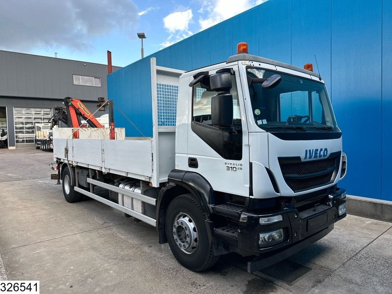 Iveco Stralis 310 EURO 6, Steel suspension, Palfinger - Camión caja abierta, Camión grúa: foto 3 Iveco Stralis 310 EURO 6, Steel suspension, Palfinger - Camión caja abierta, Camión grúa: foto 3