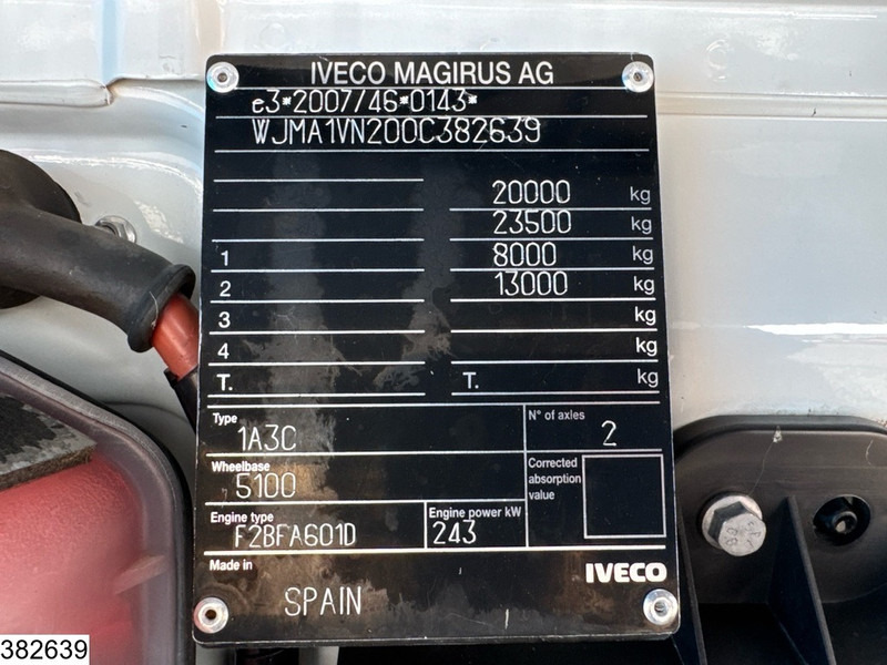 Camión multibasculante Iveco Stralis 330 CNG Unused, EURO 6, Retarder, Palfinger: foto 7