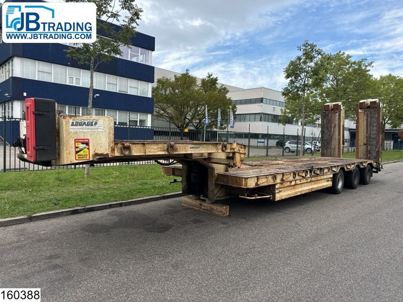 Louault Lowbed 34,000 kg, Steering axle, Hydraulic, Winch - Semirremolque góndola rebajadas: foto 1 Louault Lowbed 34,000 kg, Steering axle, Hydraulic, Winch - Semirremolque góndola rebajadas: foto 1