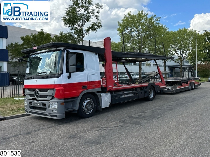 Mercedes-Benz Actros EURO 5, Lohr, Multilohr, retarder, Combi - Camión portavehículos: foto 1 Mercedes-Benz Actros EURO 5, Lohr, Multilohr, retarder, Combi - Camión portavehículos: foto 1