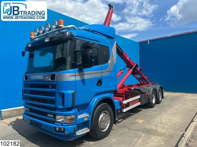 Scania 124 420 6X2, EURO 3, Retarder, Meiller - Camión multibasculante: foto 1 Scania 124 420 6X2, EURO 3, Retarder, Meiller - Camión multibasculante: foto 1