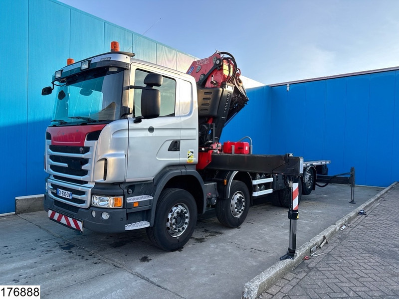 Scania G 440 8x2, EURO 5, Fassi, Retarder, Remote - Camión caja abierta, Camión grúa: foto 2 Scania G 440 8x2, EURO 5, Fassi, Retarder, Remote - Camión caja abierta, Camión grúa: foto 2
