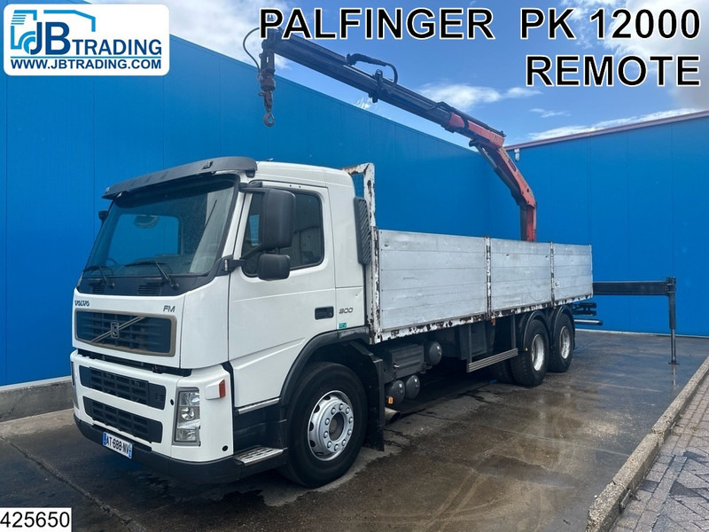 Volvo FM 300 6 X 2, Manual, Steel suspension, Palfinger - Camión caja abierta, Camión grúa: foto 1 Volvo FM 300 6 X 2, Manual, Steel suspension, Palfinger - Camión caja abierta, Camión grúa: foto 1