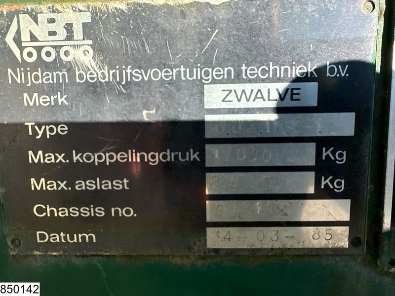 Zwalve open laadbak 41.000 KG - Semirremolque plataforma/ Caja abierta: foto 5 Zwalve open laadbak 41.000 KG - Semirremolque plataforma/ Caja abierta: foto 5