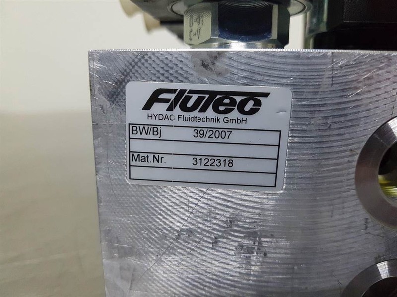 Hydac -Flutec 3122318-Valve/Ventile/Ventiel - Hidráulica para Maquinaria de construcción: foto 4 Hydac -Flutec 3122318-Valve/Ventile/Ventiel - Hidráulica para Maquinaria de construcción: foto 4