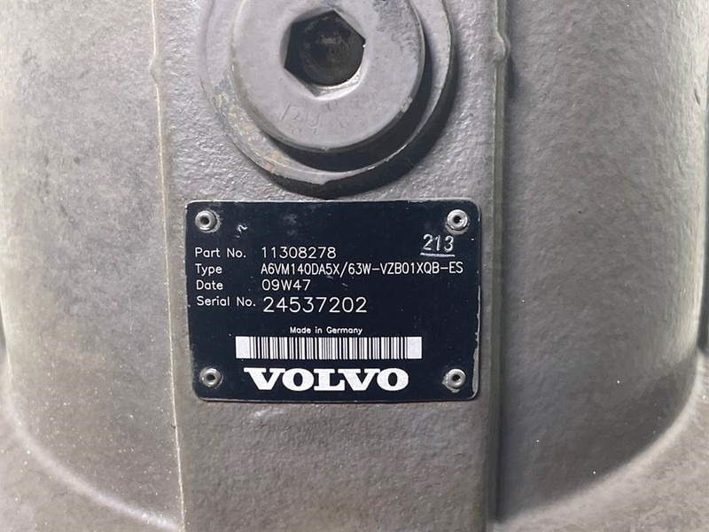 Volvo L35B-11308278-A6VM140DA5X/63W-Drive motor - Hidráulica para Maquinaria de construcción: foto 5 Volvo L35B-11308278-A6VM140DA5X/63W-Drive motor - Hidráulica para Maquinaria de construcción: foto 5
