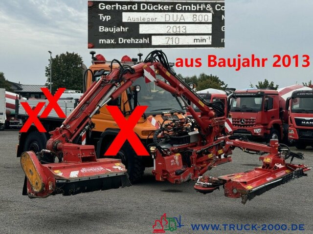 Unimog Dücker Mähkombination RSM Mäher Ausleger DUA800 - Camión: foto 1 Unimog Dücker Mähkombination RSM Mäher Ausleger DUA800 - Camión: foto 1