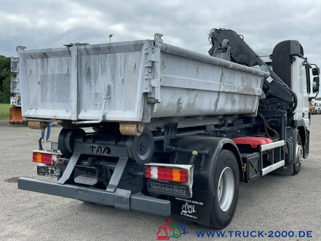 Mercedes-Benz 1841L Abroller + Kran + FB 7.6m=1.2 t. - Camión multibasculante, Camión grúa: foto 5 Mercedes-Benz 1841L Abroller + Kran + FB 7.6m=1.2 t. - Camión multibasculante, Camión grúa: foto 5
