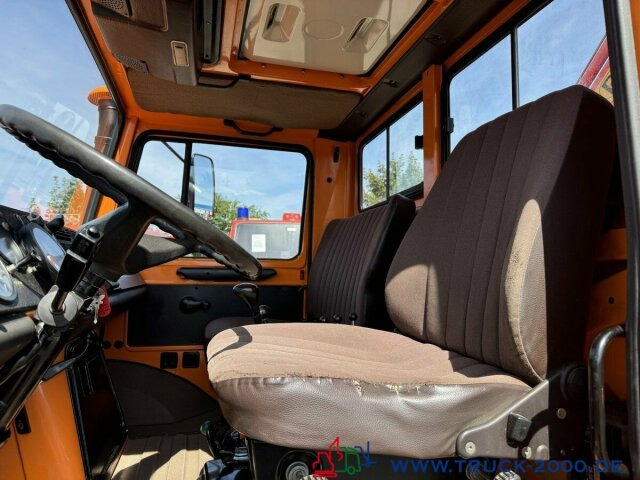 Foto del interior 2: Camión grúa Unimog U1700 Kran PK16000 + Jib Höhe 22,50m + Winde