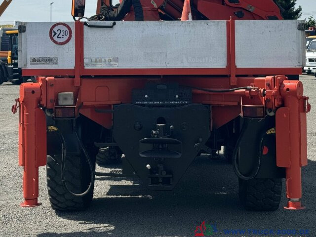 Camión grúa Unimog U1700 Kran PK16000 + Jib Höhe 22,50m + Winde: foto 12