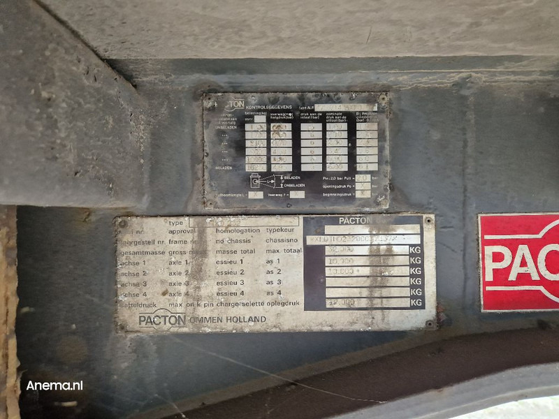 Pacton THD 232 - Semirremolque lona: foto 2 Pacton THD 232 - Semirremolque lona: foto 2