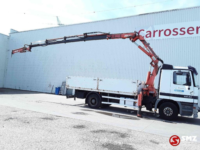 Mercedes-Benz Actros 1831 Atlas Ak140.1A4+remote lames steel 165000km - Camión caja abierta, Camión grúa: foto 4 Mercedes-Benz Actros 1831 Atlas Ak140.1A4+remote lames steel 165000km - Camión caja abierta, Camión grúa: foto 4