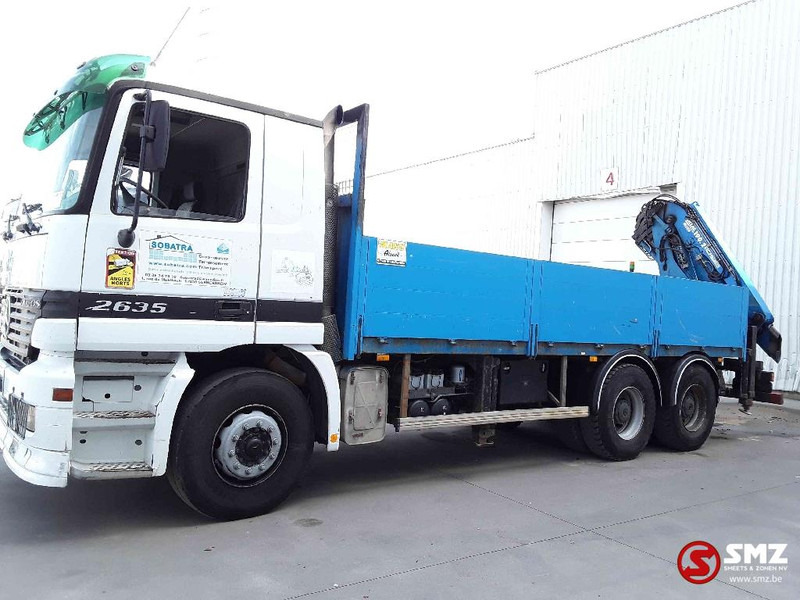 Mercedes-Benz Actros 2635 Atlas Ak190.2A5 - Camión caja abierta, Camión grúa: foto 5 Mercedes-Benz Actros 2635 Atlas Ak190.2A5 - Camión caja abierta, Camión grúa: foto 5