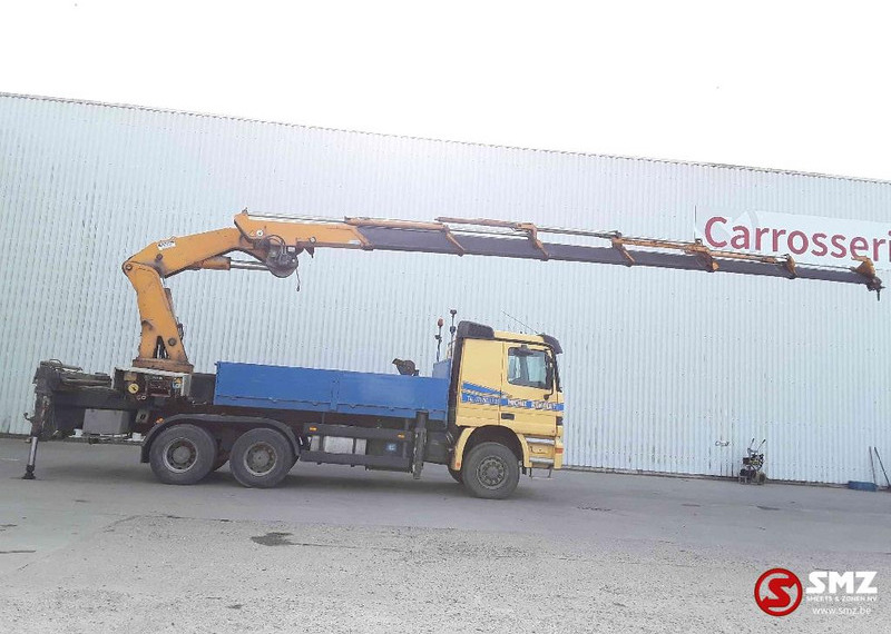 Mercedes-Benz Actros 3340 6x6 Effer 680 6s ext/remote 338'km - Camión caja abierta, Camión grúa: foto 4 Mercedes-Benz Actros 3340 6x6 Effer 680 6s ext/remote 338'km - Camión caja abierta, Camión grúa: foto 4