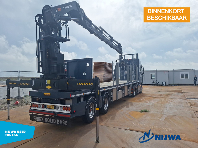 Vlastuin Hiab X-HIPRO 358 36T/M + 120 KwH accupakketen AVAILABLE FROM WEEK 44 - Semirremolque plataforma/ Caja abierta: foto 2 Vlastuin Hiab X-HIPRO 358 36T/M + 120 KwH accupakketen AVAILABLE FROM WEEK 44 - Semirremolque plataforma/ Caja abierta: foto 2