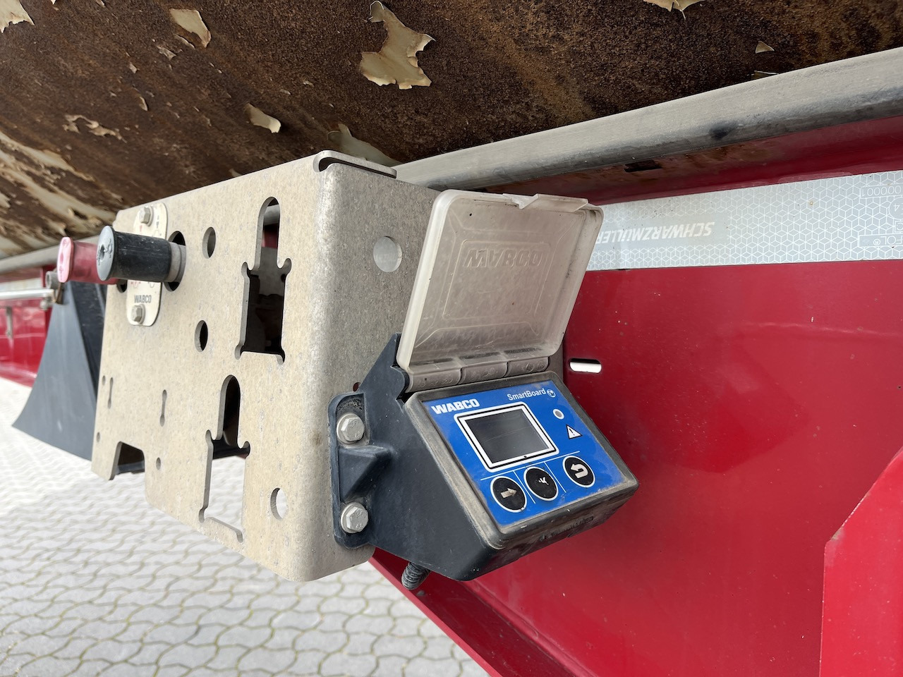 Schwarzmüller SK Kippauflieger Stahlmulde Liftachse - Semirremolque volquete: foto 5 Schwarzmüller SK Kippauflieger Stahlmulde Liftachse - Semirremolque volquete: foto 5