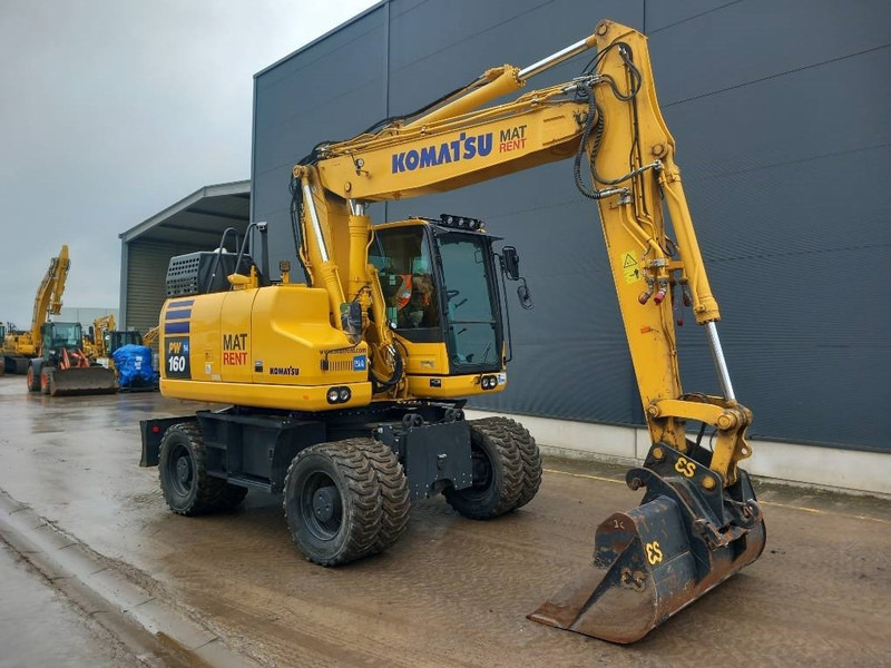 Komatsu PW160-11E0 - Excavadora de ruedas: foto 1 Komatsu PW160-11E0 - Excavadora de ruedas: foto 1