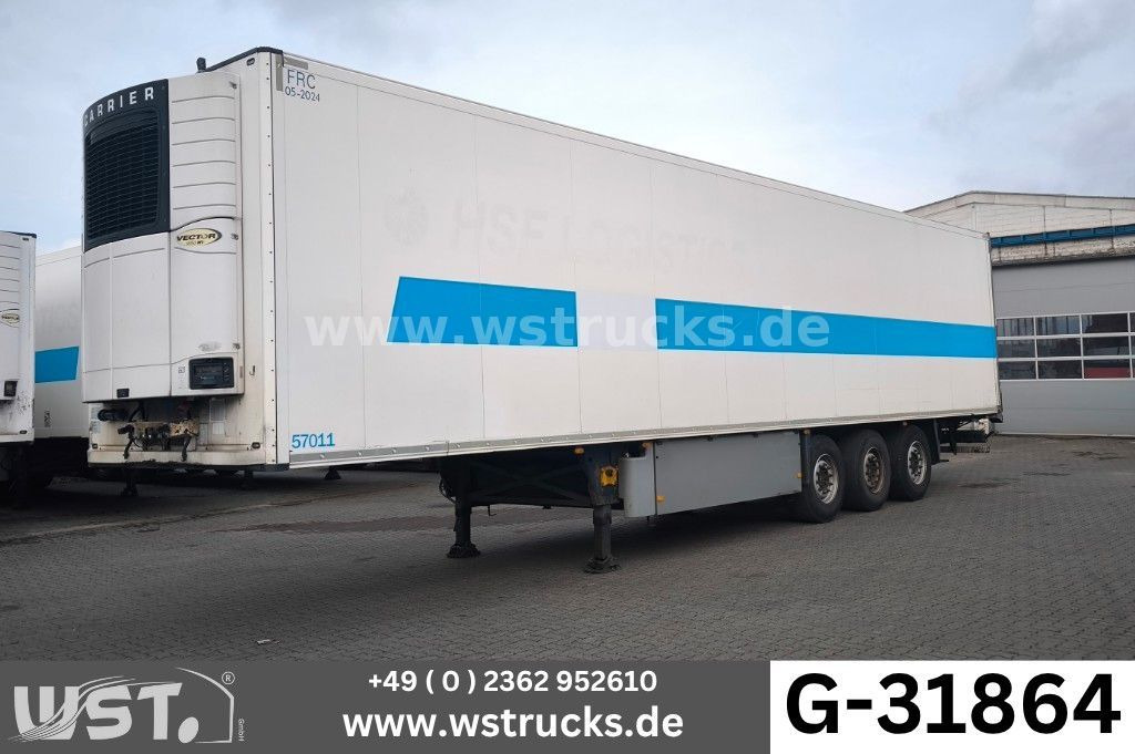 Schmitz Cargobull SKO 24 Kühlauflieger | Rohrbahn Vector 1850Mt - Semirremolque caja cerrada: foto 1 Schmitz Cargobull SKO 24 Kühlauflieger | Rohrbahn Vector 1850Mt - Semirremolque caja cerrada: foto 1
