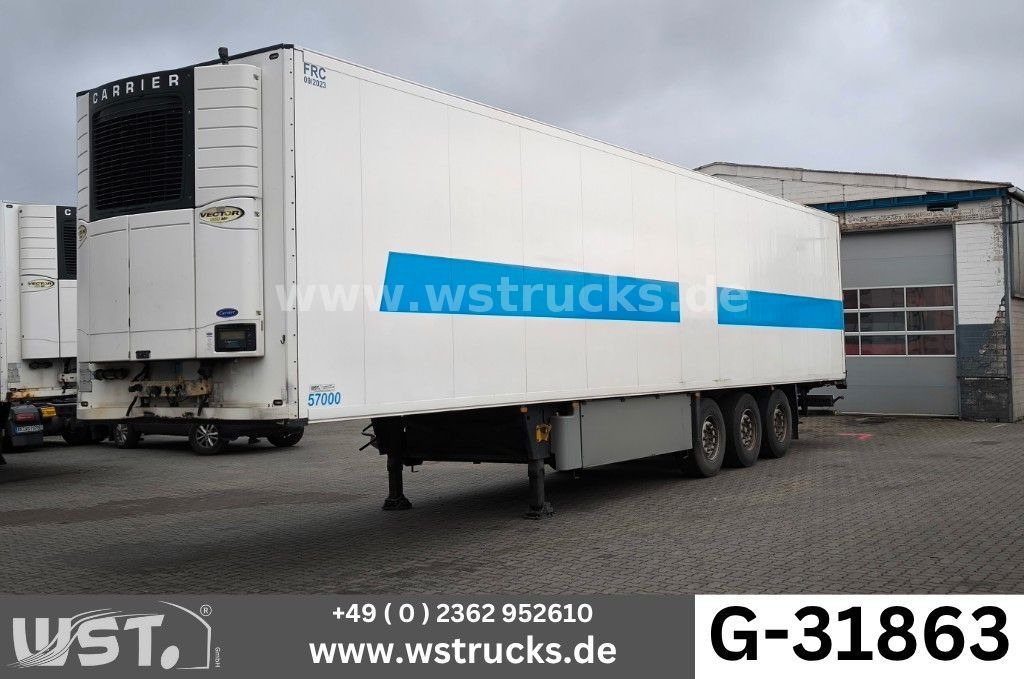 Schmitz Cargobull SKO 24 Kühlauflieger | Rohrbahn Vector 1850Mt - Semirremolque caja cerrada: foto 1 Schmitz Cargobull SKO 24 Kühlauflieger | Rohrbahn Vector 1850Mt - Semirremolque caja cerrada: foto 1