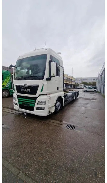 MAN TGX 460 FLL BDF 6x2 Volum WANTEC Mulltiw.Lenkachse E6 - Camión: foto 1 MAN TGX 460 FLL BDF 6x2 Volum WANTEC Mulltiw.Lenkachse E6 - Camión: foto 1