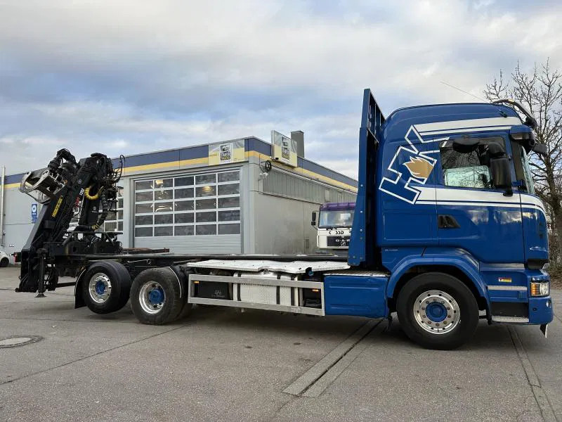 Scania R580 6x2 Kurzholz LOGLIFT 125 ZT 93 - Camión: foto 1 Scania R580 6x2 Kurzholz LOGLIFT 125 ZT 93 - Camión: foto 1