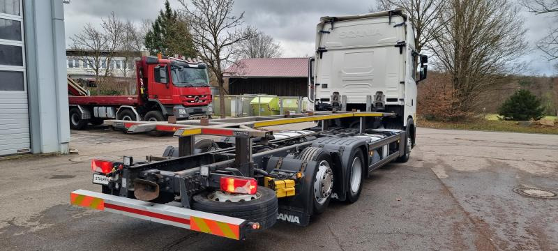 Scania S 410 6X2 BDF Intarder Lenkachse VANTEC hyd Hubr - Camión portacontenedore/ Intercambiable: foto 3 Scania S 410 6X2 BDF Intarder Lenkachse VANTEC hyd Hubr - Camión portacontenedore/ Intercambiable: foto 3