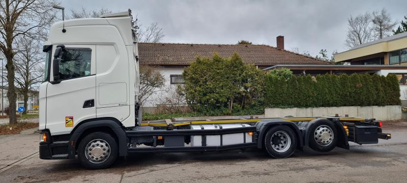 Scania S 410 6X2 BDF Intarder Lenkachse VANTEC hyd Hubr - Camión portacontenedore/ Intercambiable: foto 5 Scania S 410 6X2 BDF Intarder Lenkachse VANTEC hyd Hubr - Camión portacontenedore/ Intercambiable: foto 5