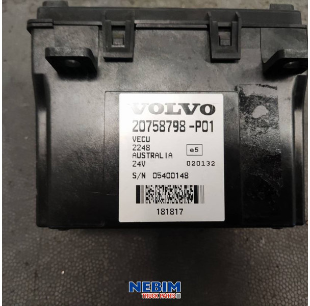 Volvo Volvo - 20758798 - Regeleenheid VECU - Recambio para Camión: foto 4 Volvo Volvo - 20758798 - Regeleenheid VECU - Recambio para Camión: foto 4