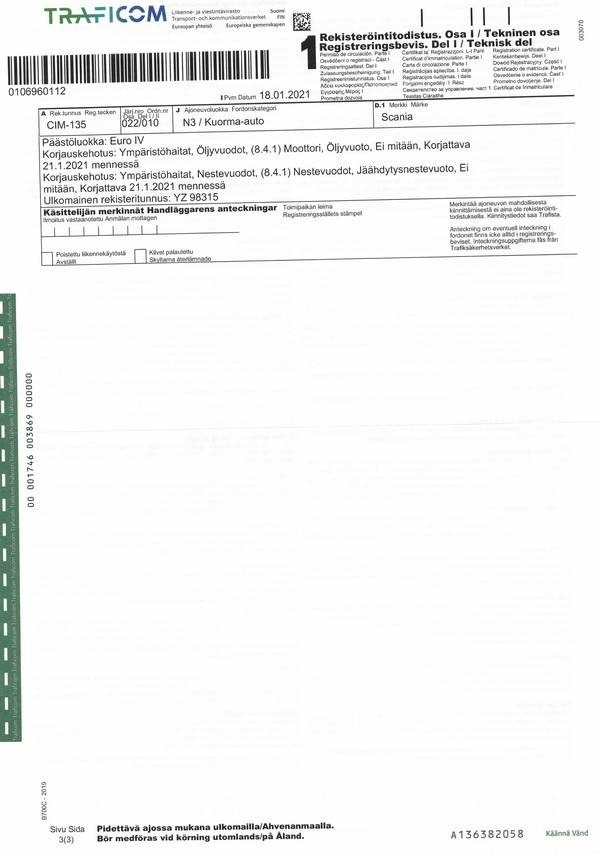 Cabeza tractora Scania R 620: foto 10