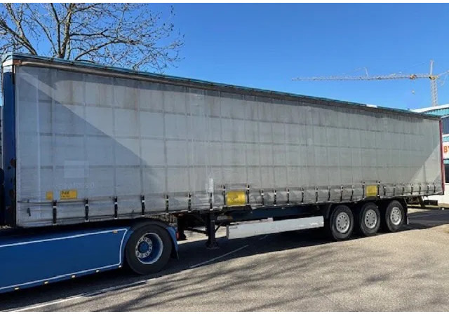 Krone SPD27 3-AXLE CURTAINSIDE WITH SLIDING ROOF (DRUM BRAKES / SAF-AXLES / ABS-BRAKE SYSTEM / XL-CERTIFICATE) - Semirremolque lona: foto 1 Krone SPD27 3-AXLE CURTAINSIDE WITH SLIDING ROOF (DRUM BRAKES / SAF-AXLES / ABS-BRAKE SYSTEM / XL-CERTIFICATE) - Semirremolque lona: foto 1