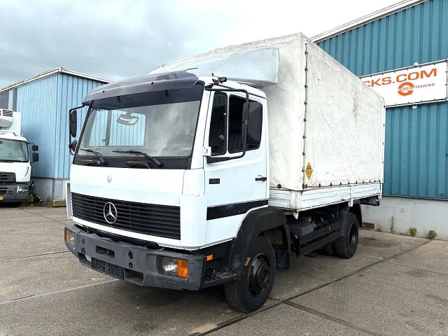 Mercedes-Benz LK 914 (6-CILINDER) WITH TENT BOX (MANUAL GEARBOX / FULL STEEL SUSPENSION / LOADING PLATFORM) - Camión lona: foto 1 Mercedes-Benz LK 914 (6-CILINDER) WITH TENT BOX (MANUAL GEARBOX / FULL STEEL SUSPENSION / LOADING PLATFORM) - Camión lona: foto 1