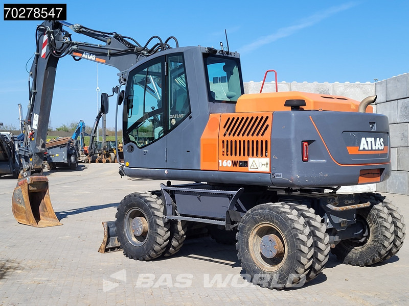 Atlas 160W WEIGHT FROM BROCHURE! - Excavadora de ruedas: foto 2 Atlas 160W WEIGHT FROM BROCHURE! - Excavadora de ruedas: foto 2