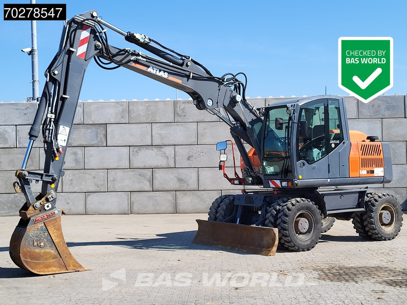Atlas 160W WEIGHT FROM BROCHURE! - Excavadora de ruedas: foto 1 Atlas 160W WEIGHT FROM BROCHURE! - Excavadora de ruedas: foto 1
