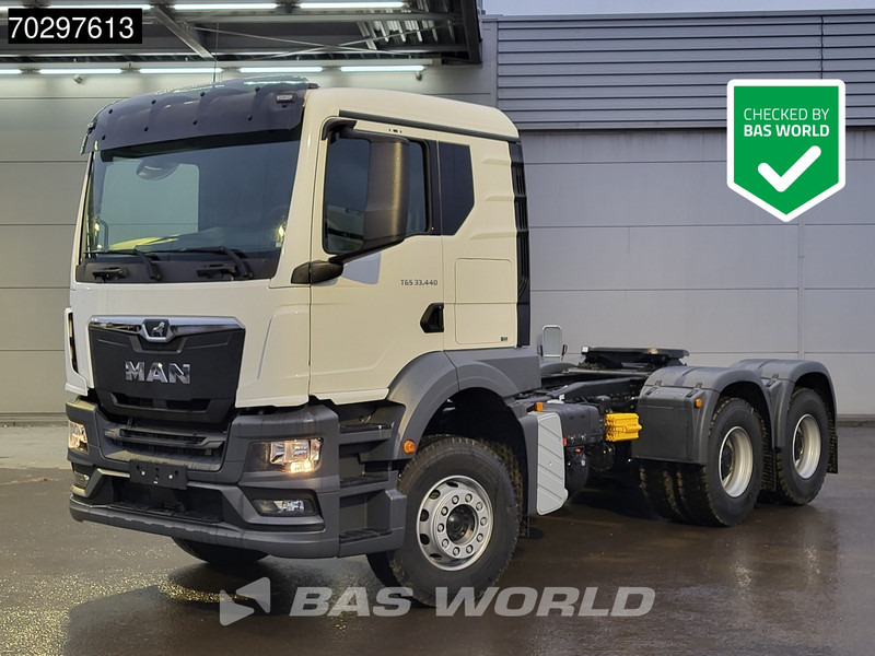 MAN TGS 33.440 6X4 NEW! TN Manual Full-Steel Big-Axle Drumbrakes Euro 2 - Cabeza tractora: foto 1 MAN TGS 33.440 6X4 NEW! TN Manual Full-Steel Big-Axle Drumbrakes Euro 2 - Cabeza tractora: foto 1