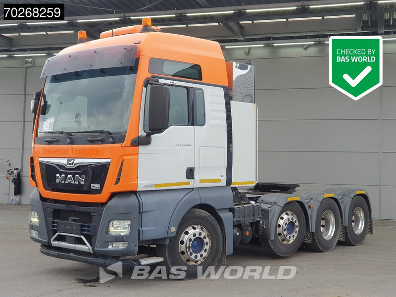 MAN TGX 41.580 8X4 160T Retarder XXL Lift+Lenkachse Standklima ACC Xenon - Cabeza tractora: foto 1 MAN TGX 41.580 8X4 160T Retarder XXL Lift+Lenkachse Standklima ACC Xenon - Cabeza tractora: foto 1