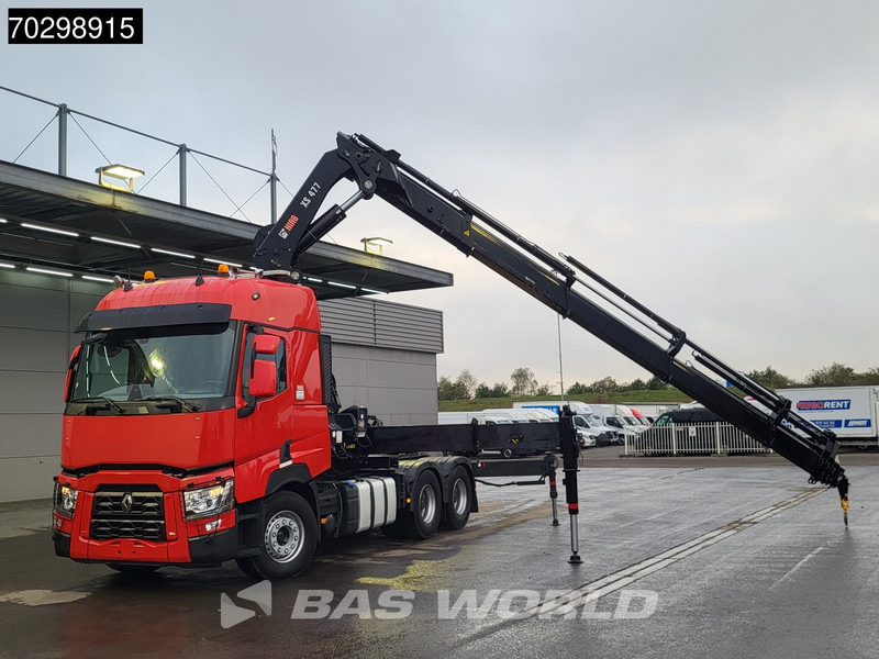 Renault T 520 6X4 Hiab 477E-7 HIDUO Crane Kran Big-Axle Euro 6 - Cabeza tractora: foto 5 Renault T 520 6X4 Hiab 477E-7 HIDUO Crane Kran Big-Axle Euro 6 - Cabeza tractora: foto 5