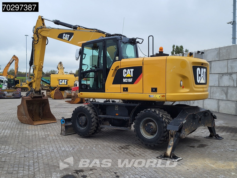 Caterpillar M316 F M316F OUTRIGGERS + BLADE - Excavadora de ruedas: foto 3 Caterpillar M316 F M316F OUTRIGGERS + BLADE - Excavadora de ruedas: foto 3