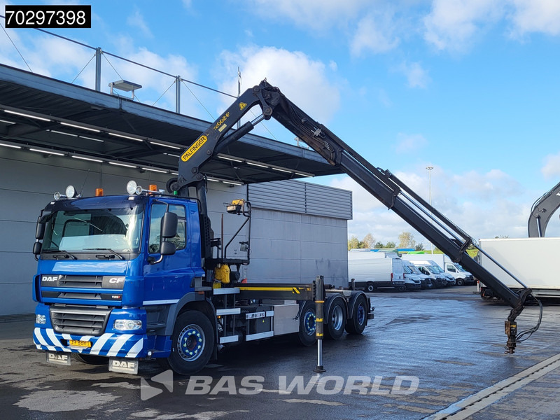 DAF CF85.410 FAQ CF85 8X2 Palfinger PK22002 EH Kran Crane + VDL S-20-6200 Lift+steering EEV - Camión multibasculante, Camión grúa: foto 5 DAF CF85.410 FAQ CF85 8X2 Palfinger PK22002 EH Kran Crane + VDL S-20-6200 Lift+steering EEV - Camión multibasculante, Camión grúa: foto 5