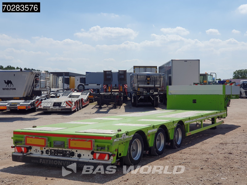 Faymonville F-S43-1AAF 3 axles Extendable Twistlocks 3x Hydraulic Steering Galvanised - Semirremolque góndola rebajadas: foto 5 Faymonville F-S43-1AAF 3 axles Extendable Twistlocks 3x Hydraulic Steering Galvanised - Semirremolque góndola rebajadas: foto 5