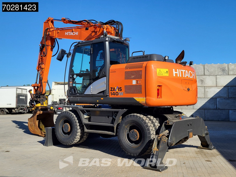 Hitachi ZX140W -5 OUTRIGGERS + BLADE - Excavadora de ruedas: foto 3 Hitachi ZX140W -5 OUTRIGGERS + BLADE - Excavadora de ruedas: foto 3