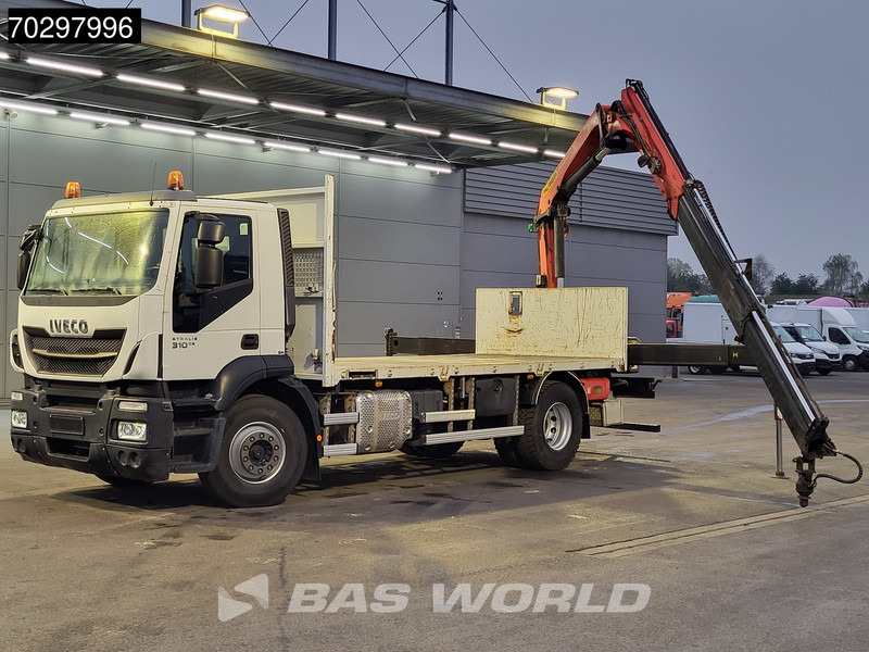 Iveco Stralis 310 Stralis 4X2 Palfinger PK 14002-EH Crane Steelsuspension Automatic Euro 6 - Camión caja abierta, Camión grúa: foto 5 Iveco Stralis 310 Stralis 4X2 Palfinger PK 14002-EH Crane Steelsuspension Automatic Euro 6 - Camión caja abierta, Camión grúa: foto 5