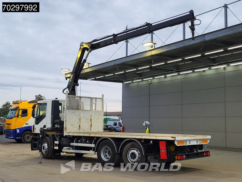 Iveco Stralis 310 Stralis 6X2 HIAB 144 BS-2 Crane Kran Lift+Steering-Axle Manual Euro 5 - Camión caja abierta, Camión grúa: foto 2 Iveco Stralis 310 Stralis 6X2 HIAB 144 BS-2 Crane Kran Lift+Steering-Axle Manual Euro 5 - Camión caja abierta, Camión grúa: foto 2