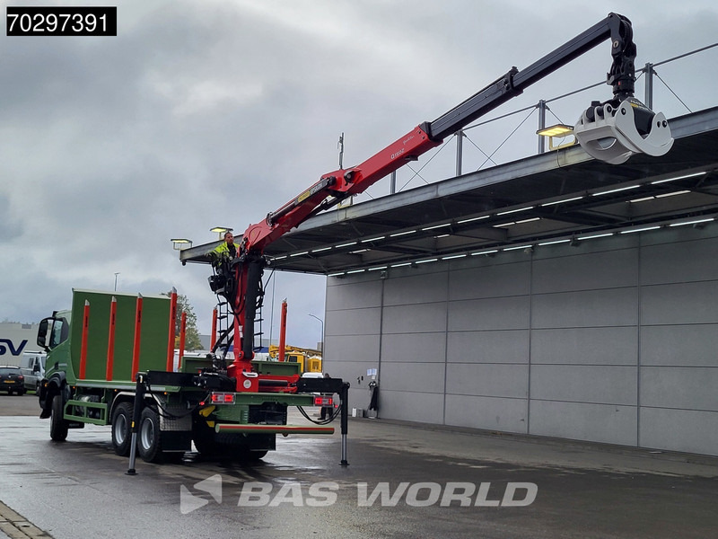 Iveco T-Way 450 6X6 UNUSED! Palfinger Q150Z Crane Retarder Holztransport Big-Axle LED Euro 6 - Camión forestal, Camión grúa: foto 2 Iveco T-Way 450 6X6 UNUSED! Palfinger Q150Z Crane Retarder Holztransport Big-Axle LED Euro 6 - Camión forestal, Camión grúa: foto 2