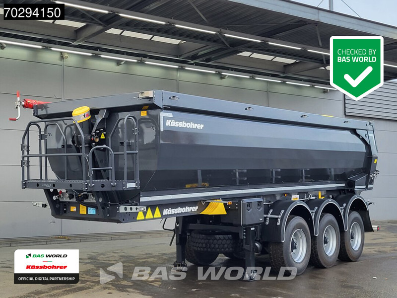 Kässbohrer XS 3 axles NEW 2x Liftaxles 24m3 Steel Tipper - Semirremolque volquete: foto 1 Kässbohrer XS 3 axles NEW 2x Liftaxles 24m3 Steel Tipper - Semirremolque volquete: foto 1
