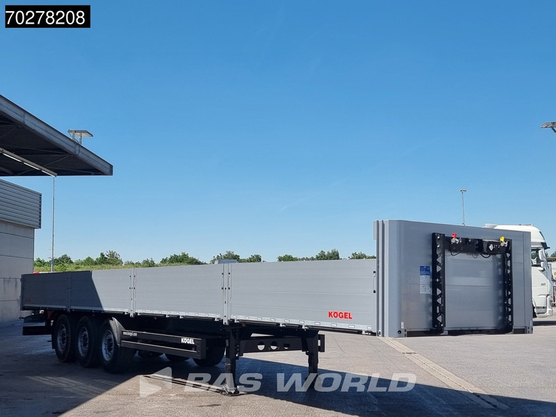 Kögel S24-1 OPEN Liftachse Bordwände - Semirremolque plataforma/ Caja abierta: foto 5 Kögel S24-1 OPEN Liftachse Bordwände - Semirremolque plataforma/ Caja abierta: foto 5