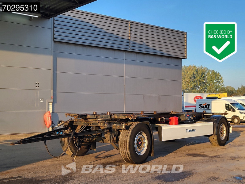 Krone AZ NL-Trailer - Remolque portacontenedore/ Intercambiable: foto 1 Krone AZ NL-Trailer - Remolque portacontenedore/ Intercambiable: foto 1