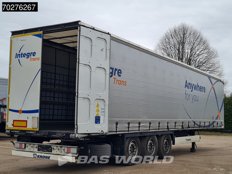 Semirremolque lona Krone SD 3 axles Edscha Anti Vandalismus plane: foto 5
