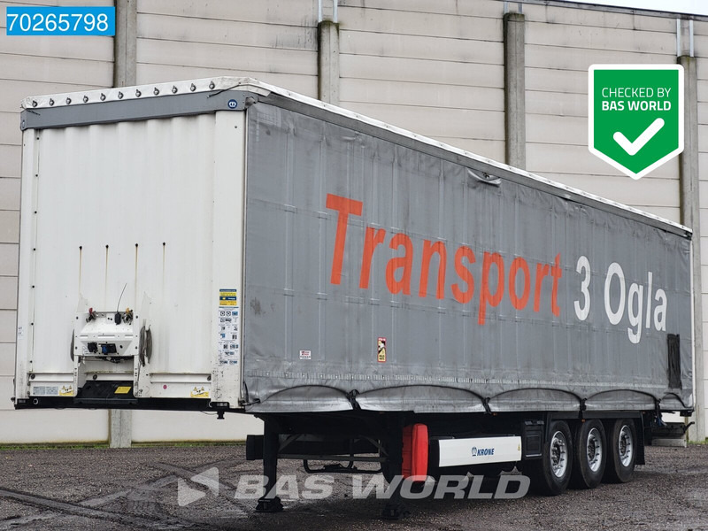 Krone SD Liftachse Sliding Roof - Semirremolque lona: foto 1 Krone SD Liftachse Sliding Roof - Semirremolque lona: foto 1