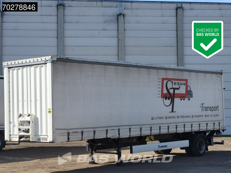 Krone SE City Steering Axle Tailgate LBW - Semirremolque lona: foto 1 Krone SE City Steering Axle Tailgate LBW - Semirremolque lona: foto 1